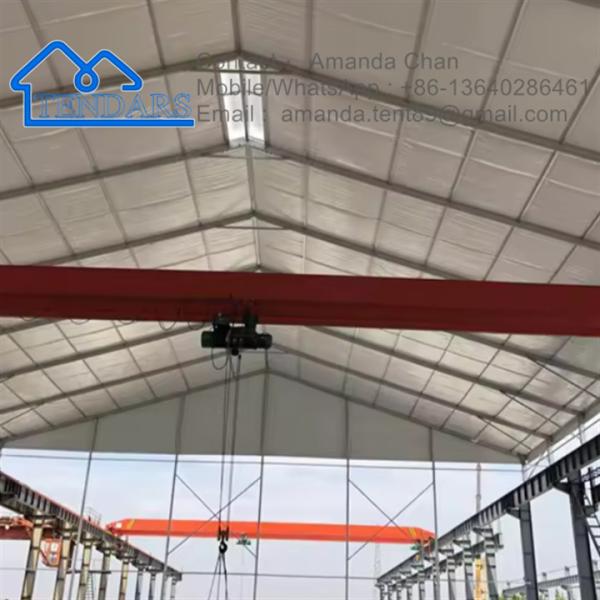 Large Event Marquee Tent Industrial Warehouse Storage Tent Builders Warehouse