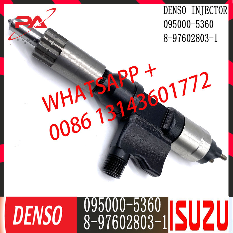 DENSO Diesel Common rail Injector 095000-5360 for ISUZU 8-97602803-1