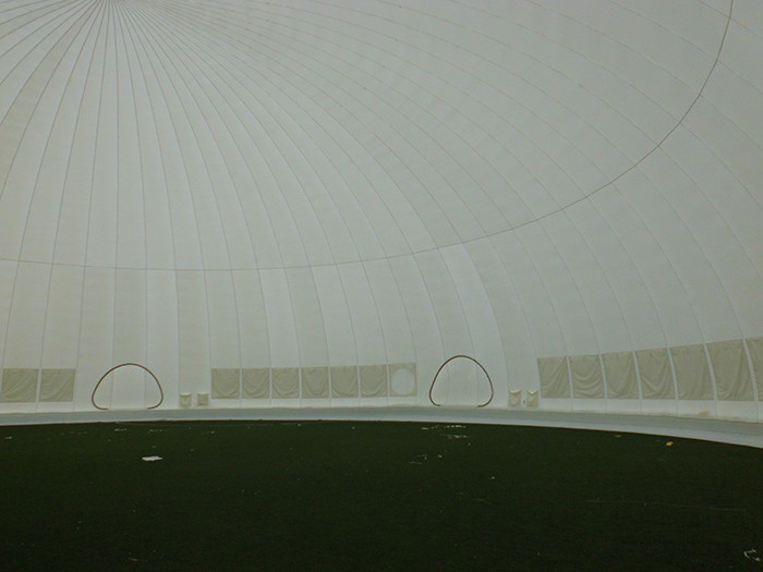 Huge 0.55mm PVC Tarpaulin White Dome Lgloo Inflatable Tent For Party