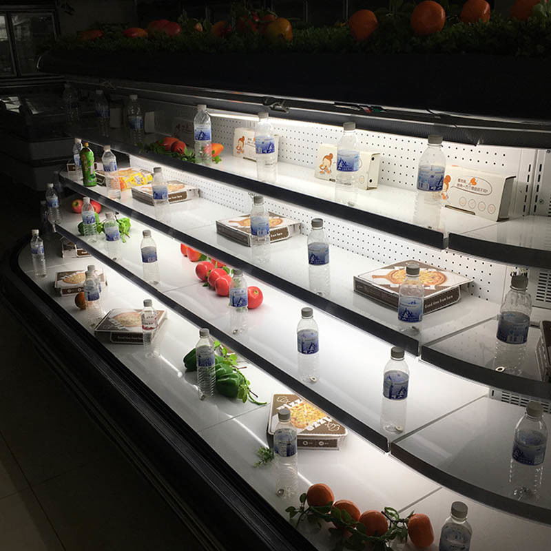 Air Curtain Food Display Cooler