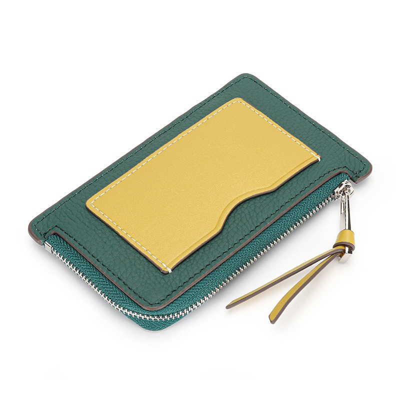 Slim Strap Card Holder Wallet for Women OEM/ODM No Pattern Necessary Lanyard Included