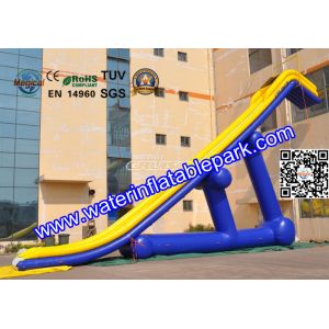 Giant  Pool Slides Inflatable Water Games  With PVC Tarpaulin