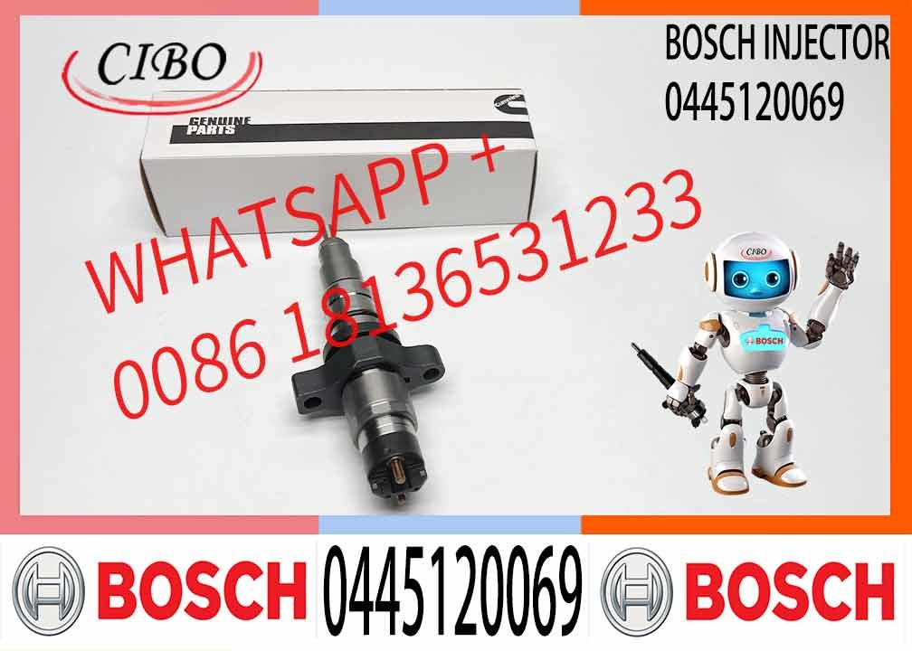 Fuel Electric Injector Assembly For Truck Engine Spare Parts OEM 0445120069 3976646 4930440 With Diesel Injection Valve