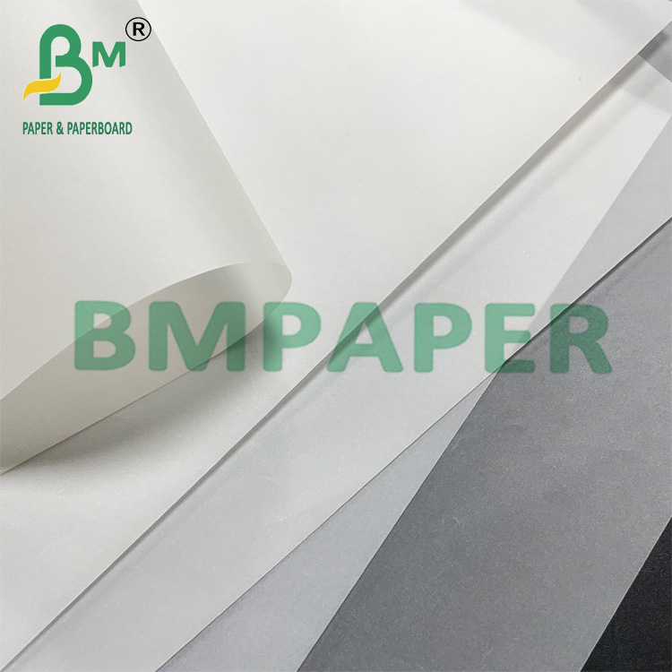 11.69" x 8.27" Blank White Semitransparent Paper For Sketching Work