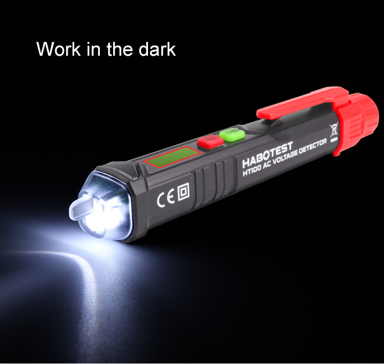 HT100 Non Contact AC Voltage Detector With Dual Sensitivity Mode OEM ODM Available