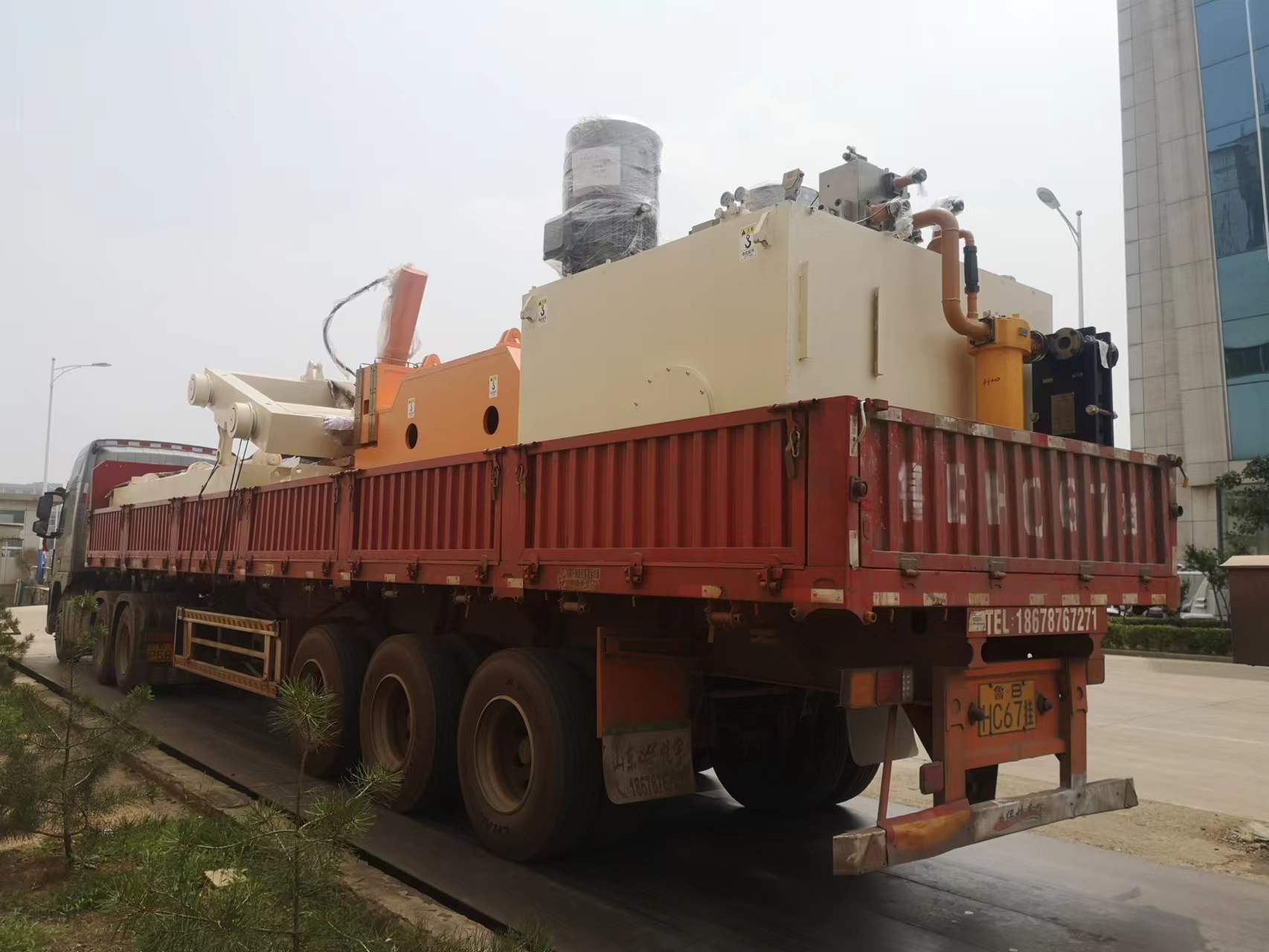 15KG Uncoiler For Steel Coil Work And Cut To Length Line Video Outgoing Inspection