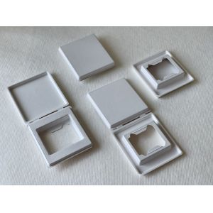 1.0mm Thermoformed Molded Pulp Switch Socket Custom Packaging Eco Friendly