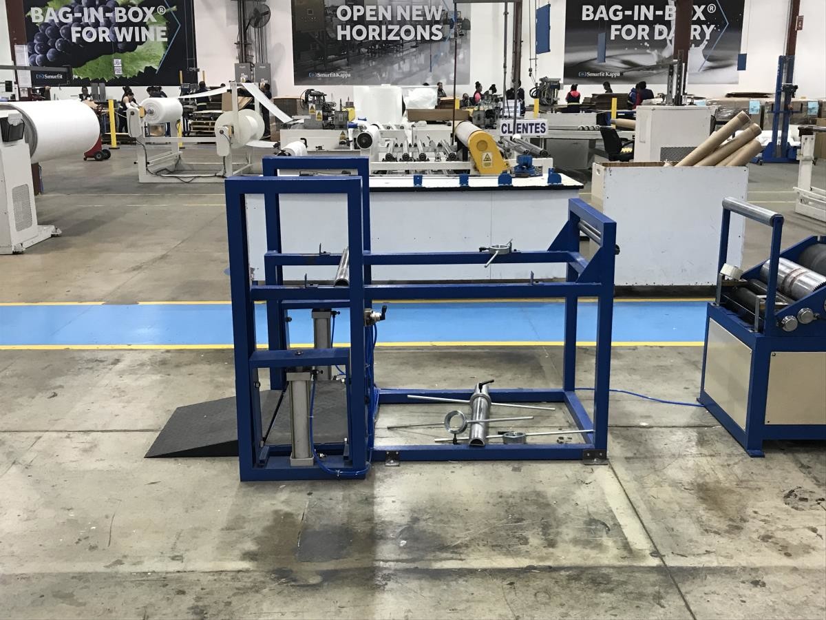 High Speed Paper Edge Protector Machine 32KW 70m/min L profile making