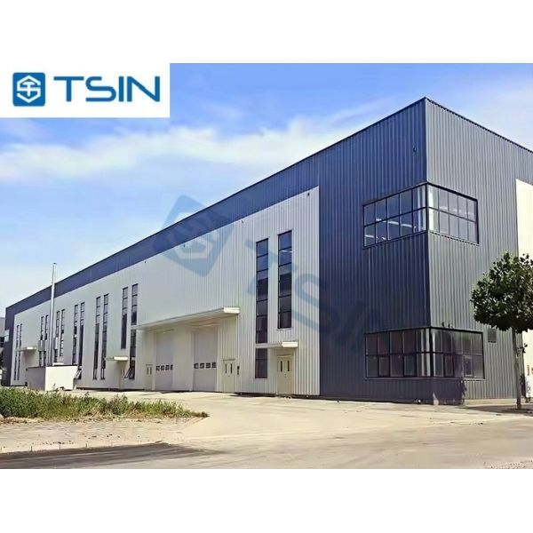 Quality Customized Design Steel Structure Workshop for Multi-building and Warehouse with Large-span Plants and Customized Design for Warehouse for sale