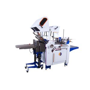  Efficient Paper Folding Machine Width 480*750mm Size Brochures Sheet Paper Folder With Stacker Manufactures