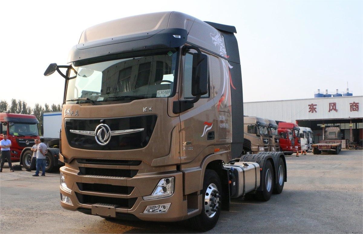 Dongfeng Electric Tractor Truck Head 4x2 Used Tractor 21 Ton - 30 Ton