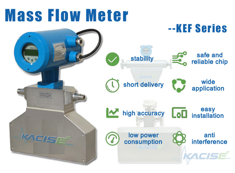 crude oil Coriolis mass flow meter KMF series