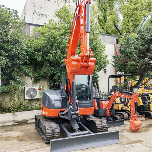 Second Hand Hitachi ZX50U Mini Excavator 2021 With 29.8KW Power And Low Working Hours