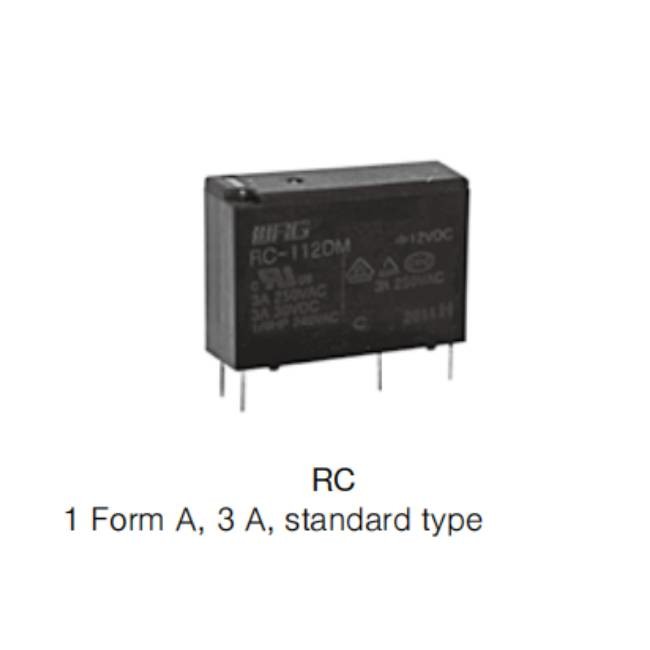 Ultra Thin 12V SPST Relay 3 Amp Class A Insulation 4KV Flux Resistance