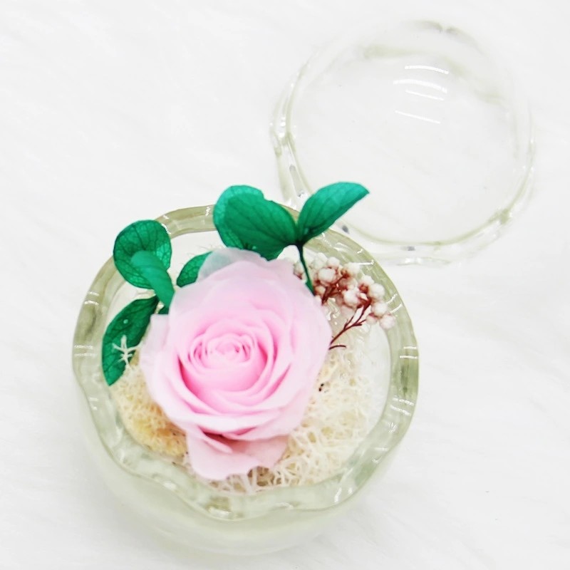 Christmas Preserved Real Roses In Lovely Egg Gift Eternity Roses gift rose