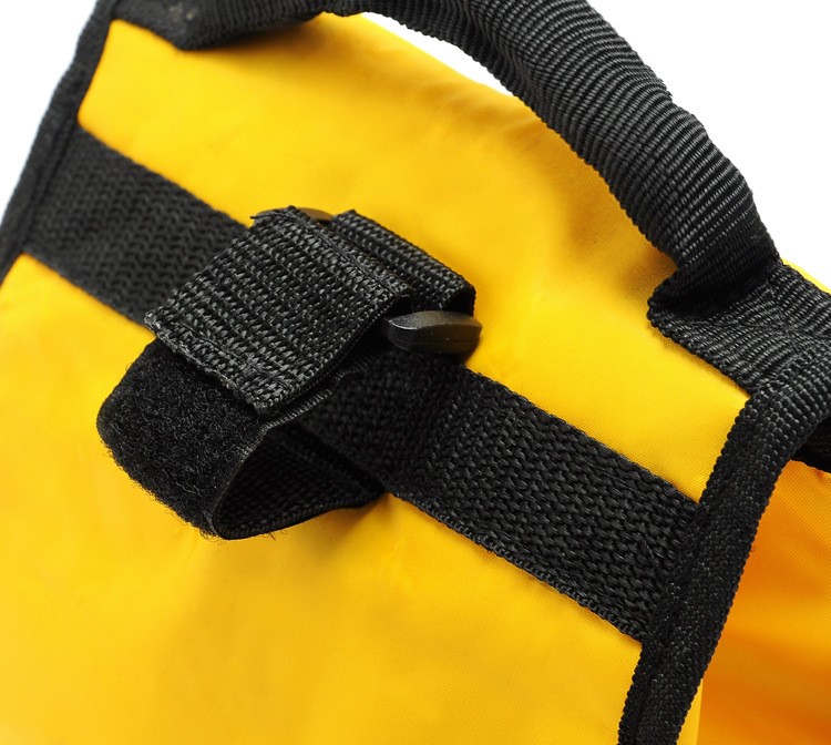 Classic gray brown series heat preservation thermal insulation fabric bag lunch fresh keeping insulated delivery cooler bag 3 bu