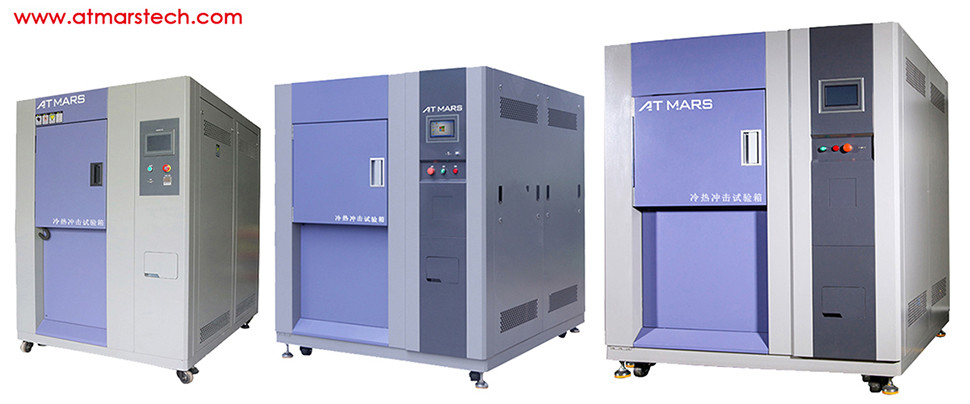 Ceramics Thermal Shock Test Chamber , 3 Zone Temperature Shock Testing Equipment