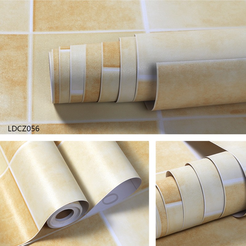 5m Roll 3D Effect Brick Stone Wallpaper Waterproof 3D Brick Wall Stickers