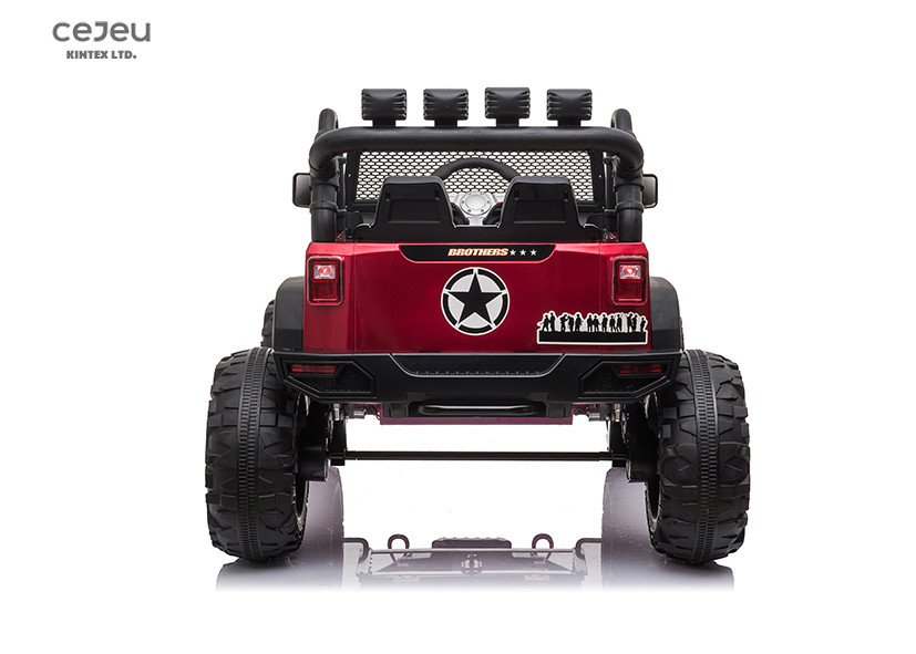 12v Kids Spring Suspension Ride On Truck 123*88*80 CM With EVA Wheel