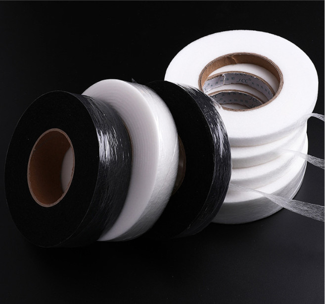 100% TPU Hot Melt Adhesive Fusible Web Eco Friendly Tape Fusible Interlining