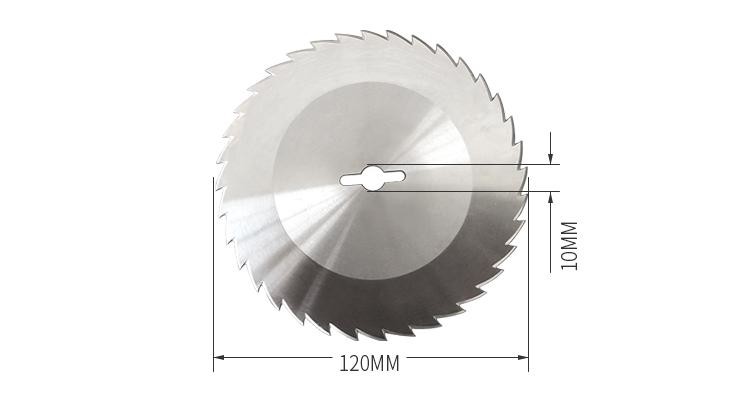 80mm Circular Smooth Food Meat Slicer Blade For Food Processing Industry