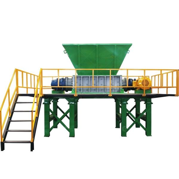 2300KG Blades Customized Pipe Barrel Bottle Film Disk Plastic Shredder Recycling