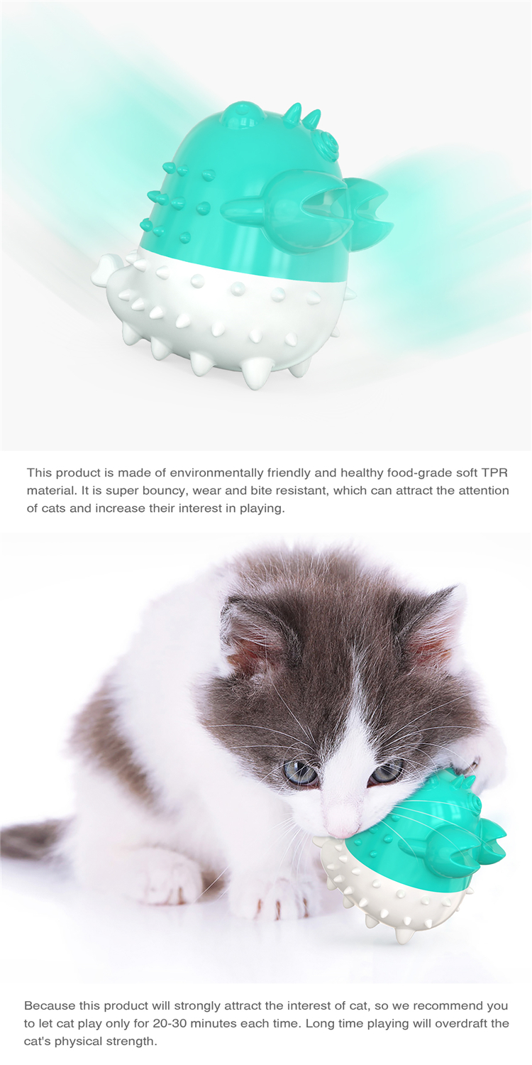 Lobster Shape Kitten Pet Electric Toothbrush For Cat Teeth Cleaning Toy