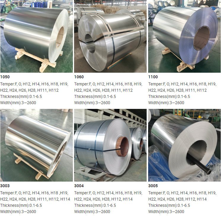100mm Width 0.2mm Thick 3004 3003 Aluminium Sheet Coil