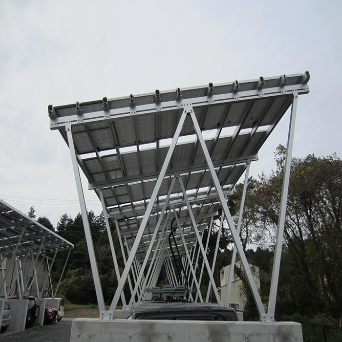Parking Lot Solar Panel Mounting Bracket Aluminum Waterproof carport solar bracket