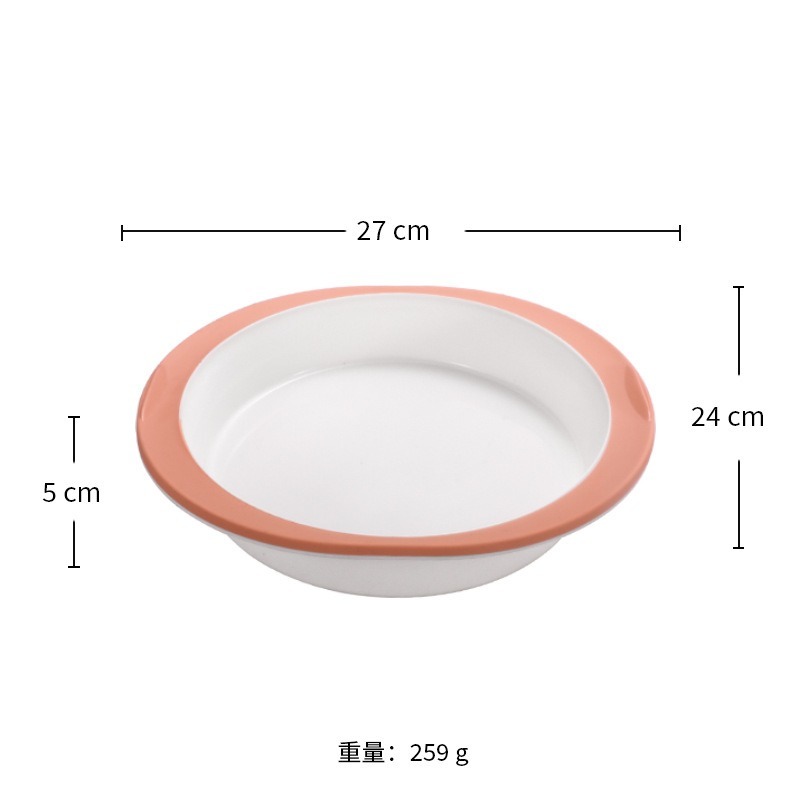Silicone Baking Pan Set - 6PCS Stackable Non-Stick Bakeware Set With Grips & Metal Reinforced Frame: Round Cake Pan, Square Baking Pan, Bread Loaf Pan