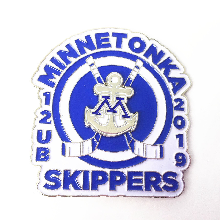 Personalised Sports Trading Pins 1 - 2.5 Inches Soft / Hard Enamel Pins Custom