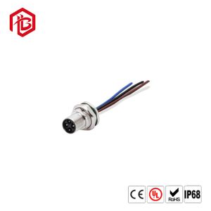 China Signal M12 Plastic Straight Angled Waterproof Aviation Connector on sale