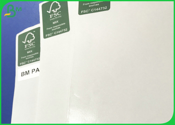 700 * 1000mm 300gr 350gr + 15g PE Coated Paper Sheet For Box of Lunch Food