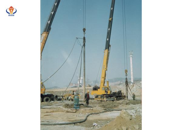 Industrial Construction Vibro Flotation Vibro Compaction Piling Ground