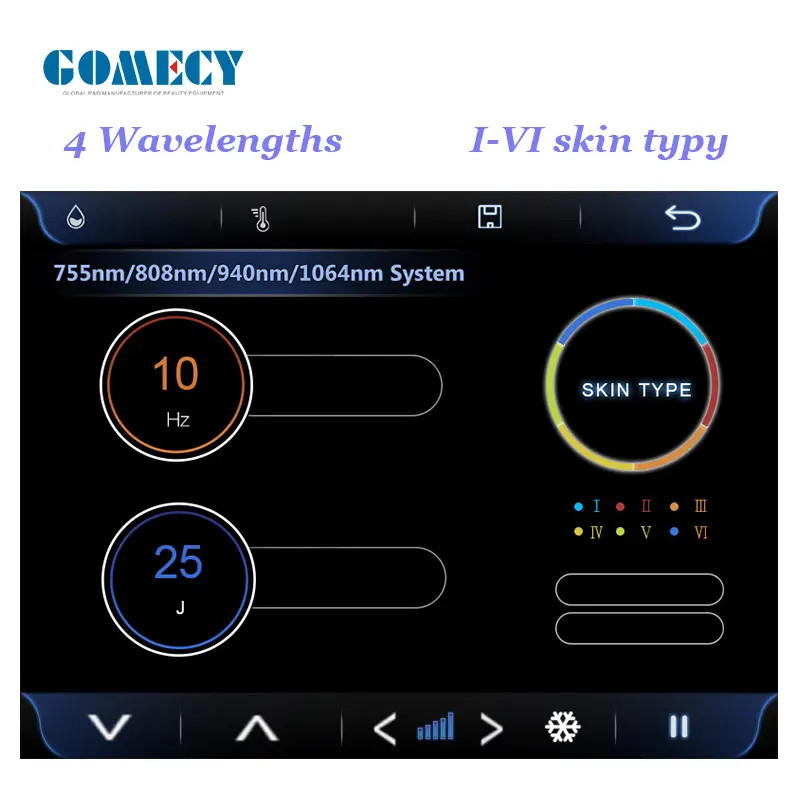 Portable Diode Laser Machine Hair Removal Machine Price 1200w 1000w