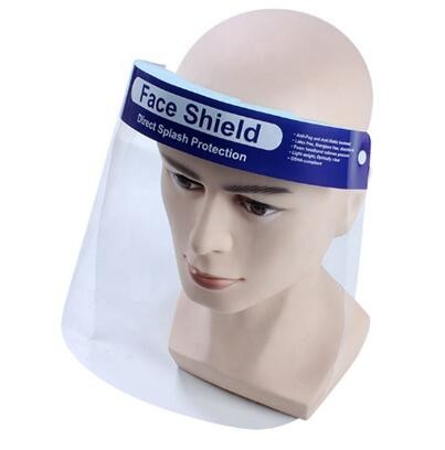 Fluid Resistant 0.18mm Thickness Protective Face Shield