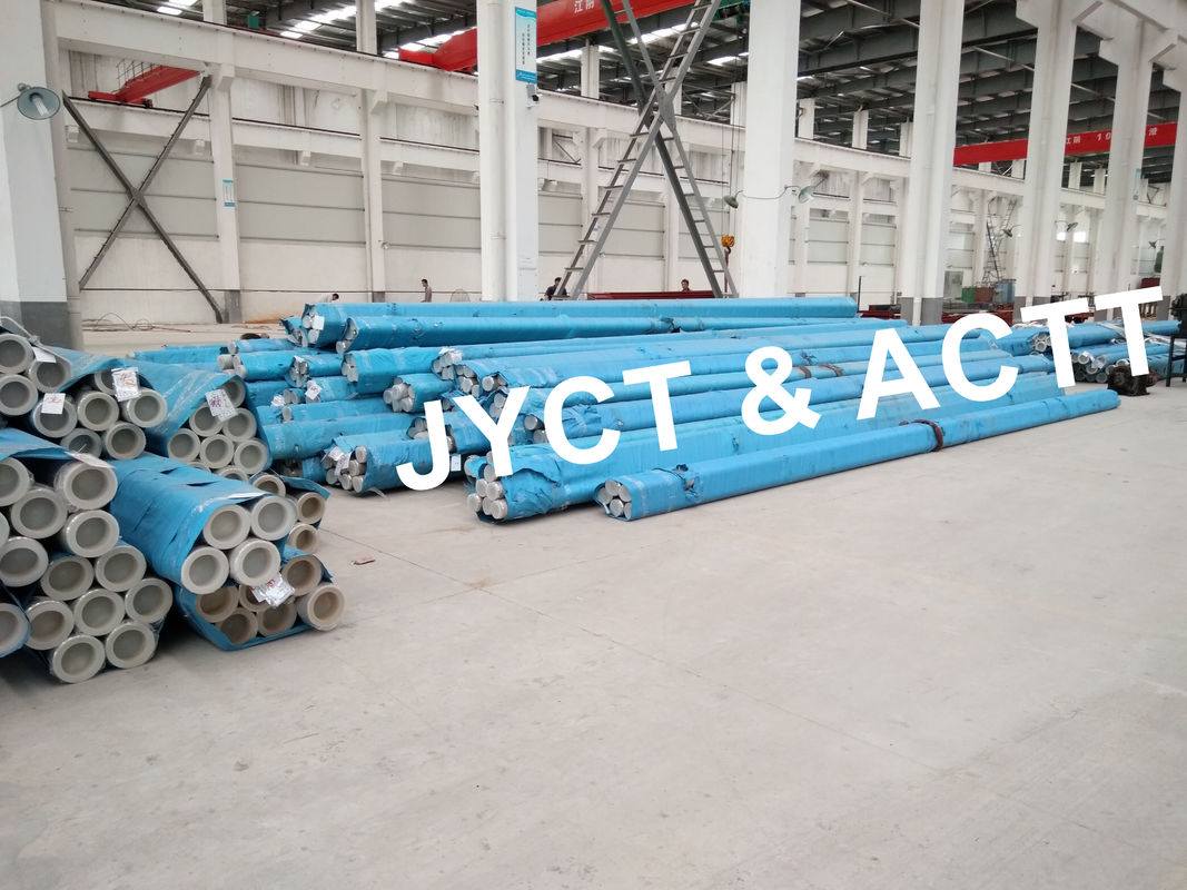 Seamless HFW Sprial Boiler Fin Tube , Welded Econimizer Fin Tube Carbon Steel Material