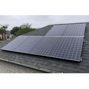 Aluminum Brackets Solar Structure  Panel Racking  / Solar PV Panel Ballasted Solar Mounting Systems Stable Structure