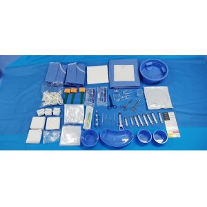  EN13795 Certified Angiography Drape Pack With Anti-Microbial And Reinforced Polyethylene Manufactures