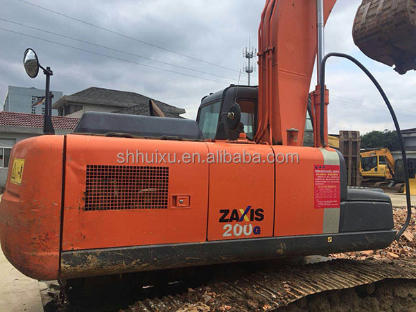 Hitachi hot sale Used digging machine Japanese HITACHI ZX200 second hand Crawler Excavator HITACHI 200 good condition