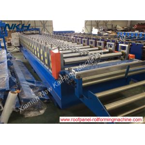 Reliable Roof Panel Roll Forming Machine Customized With PLC Control System
