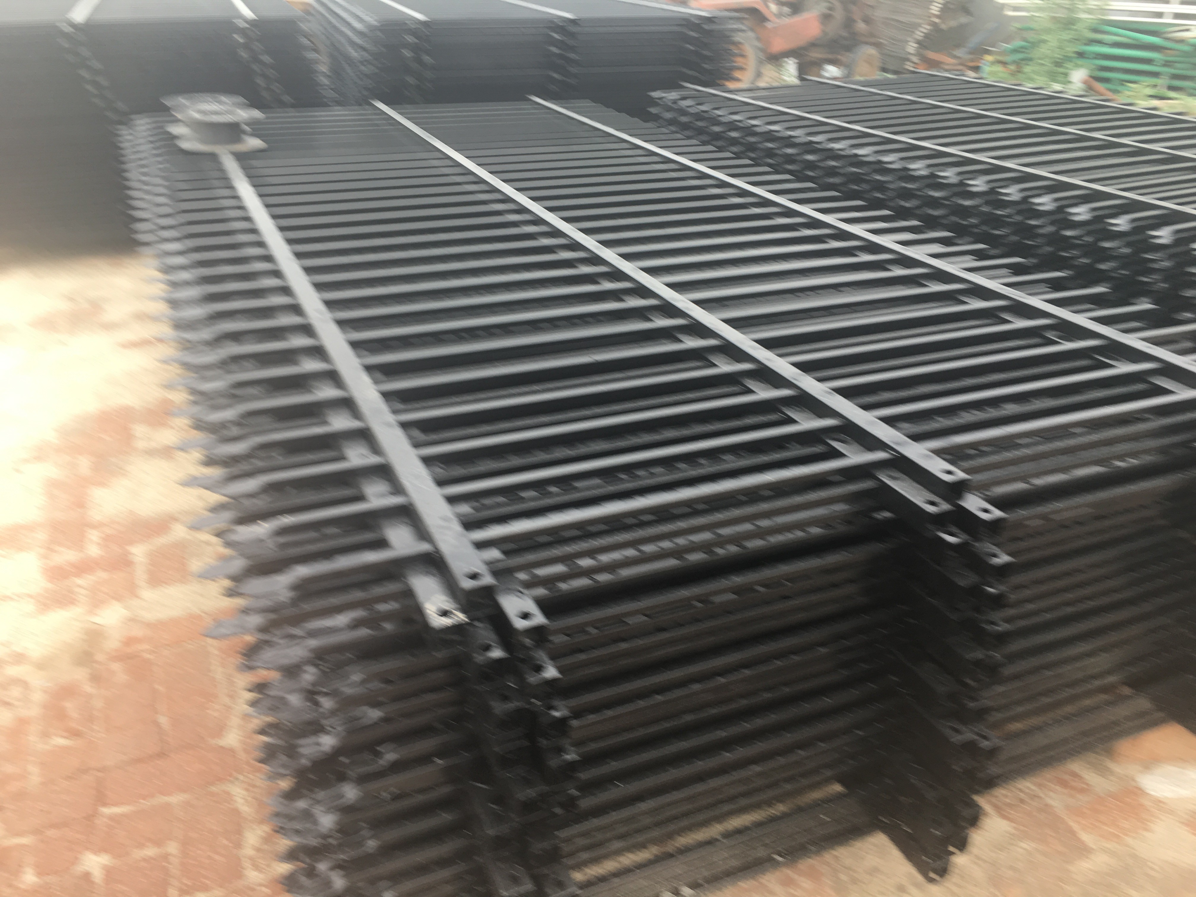 High quality garrison fence for Pedestrian Gate and Vehicle Gate
