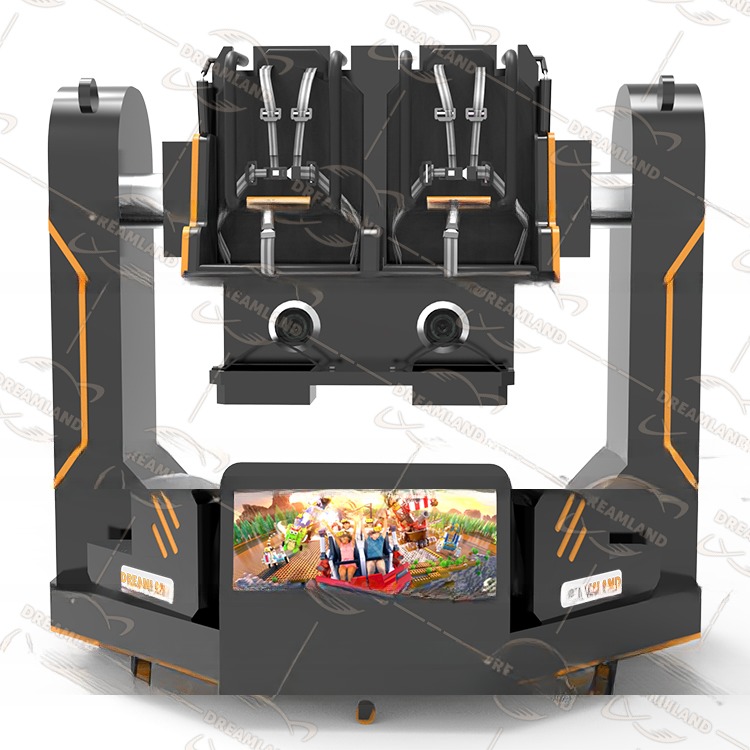 Exclusive Exciting 9D VR 360 Roller Coaster Simulator 2.25*2.15*2.3cm