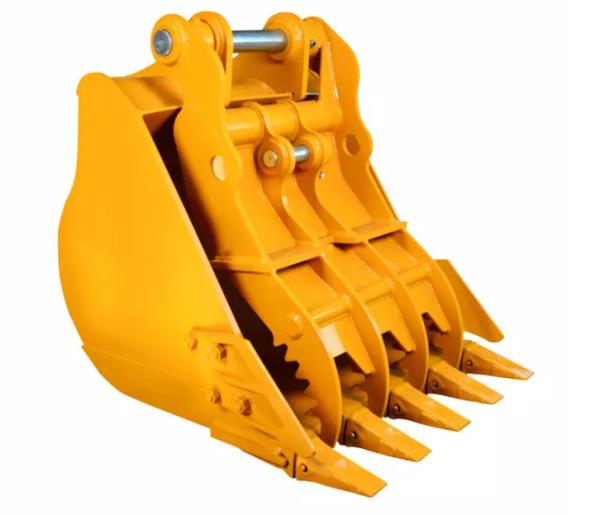 Hydraulic Mini Excavator Grab Bucket Construction Debris Ripper Teeth Steel
