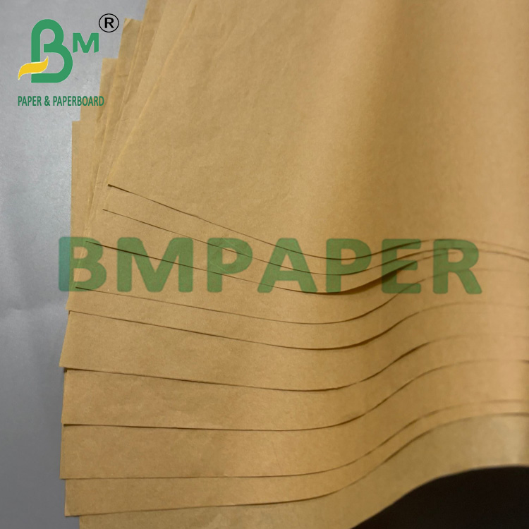 60g Unbleached Brown MG Craft Paper Food Grade Straw Board In Roll