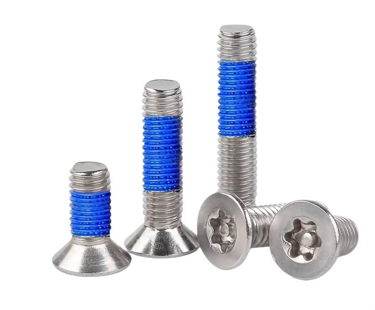 Black Torx Head Star Security Self Tapping Drilling Screw with Anti-Theft Function