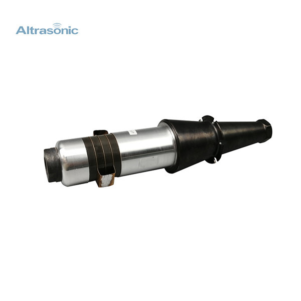 2600w Ultrasonic Transducer 15kHz With Booster And Yellow Ceramic