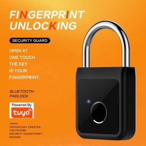0.5s Smart Fingerprint Padlock Biometric App Controlled Padlock