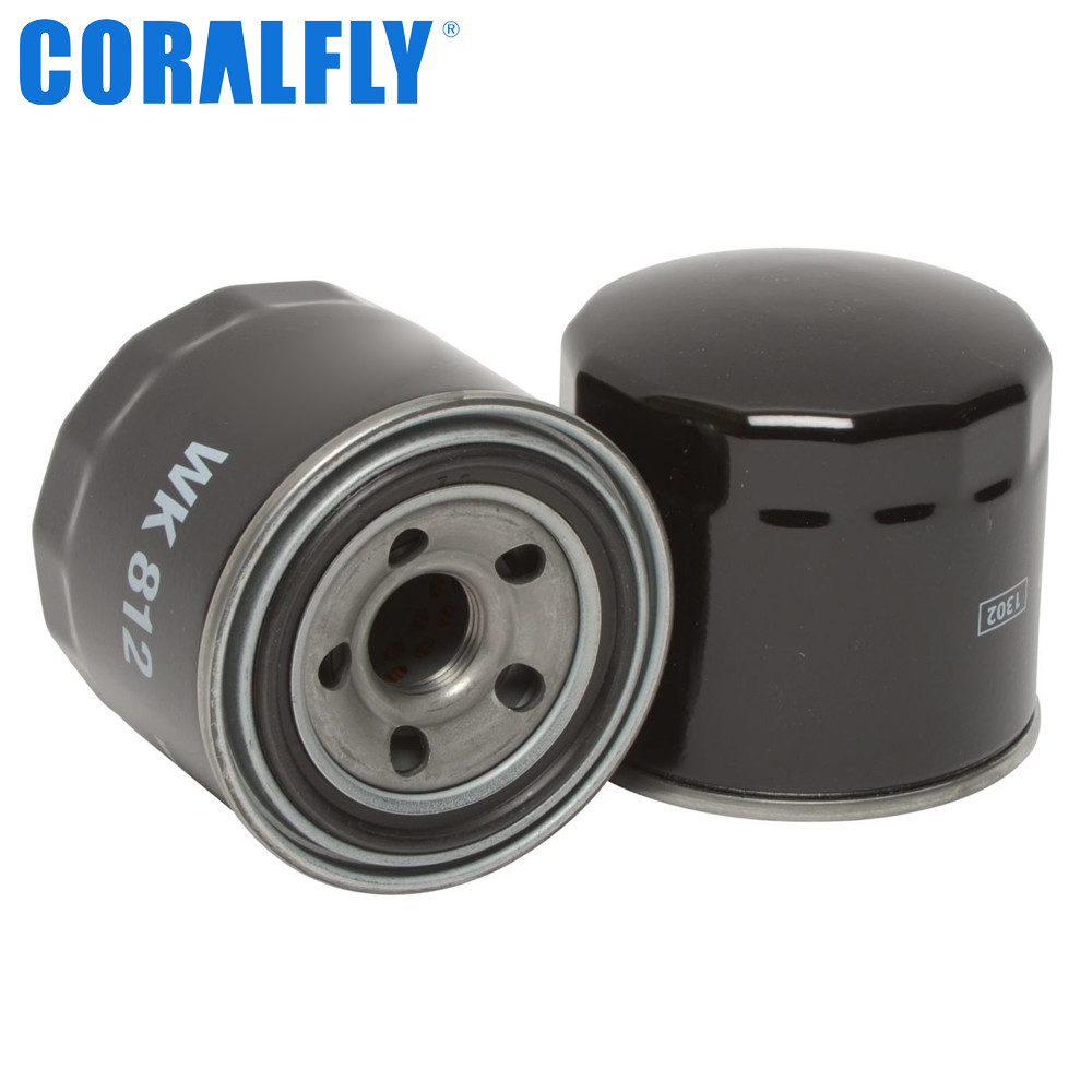Spin On Mann WK812 Excavator Fuel Filter 17 Micron