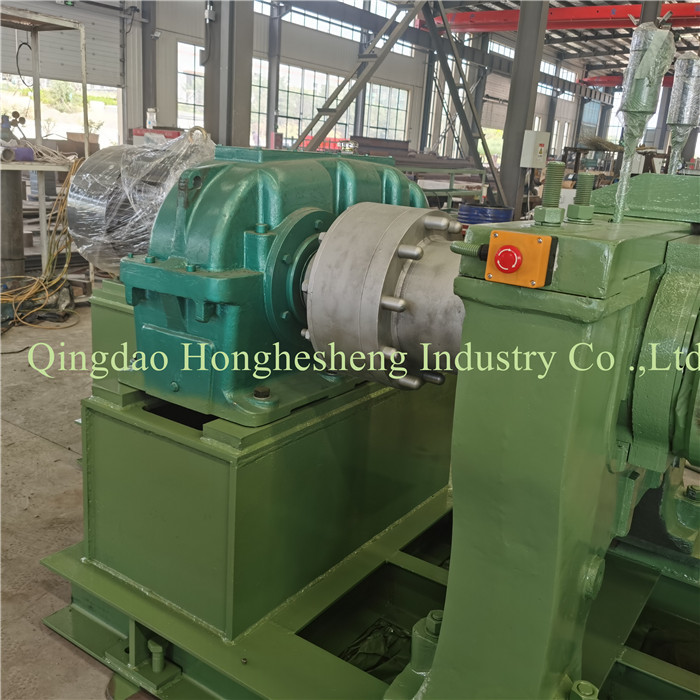 Two Roll Rubber Grinder Waste Tire Cracker Mill Rubber Crusher